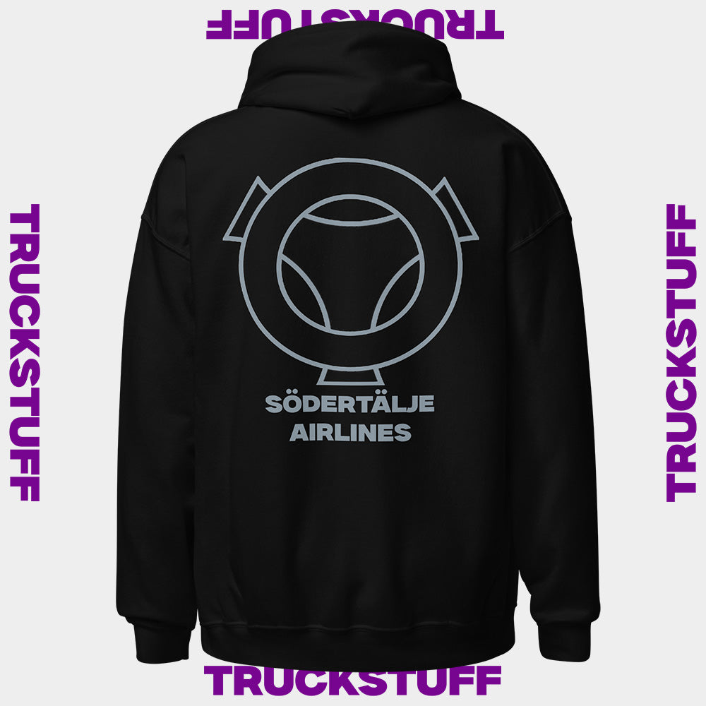 Hoodie "Södertälje Airlines 143M 420"