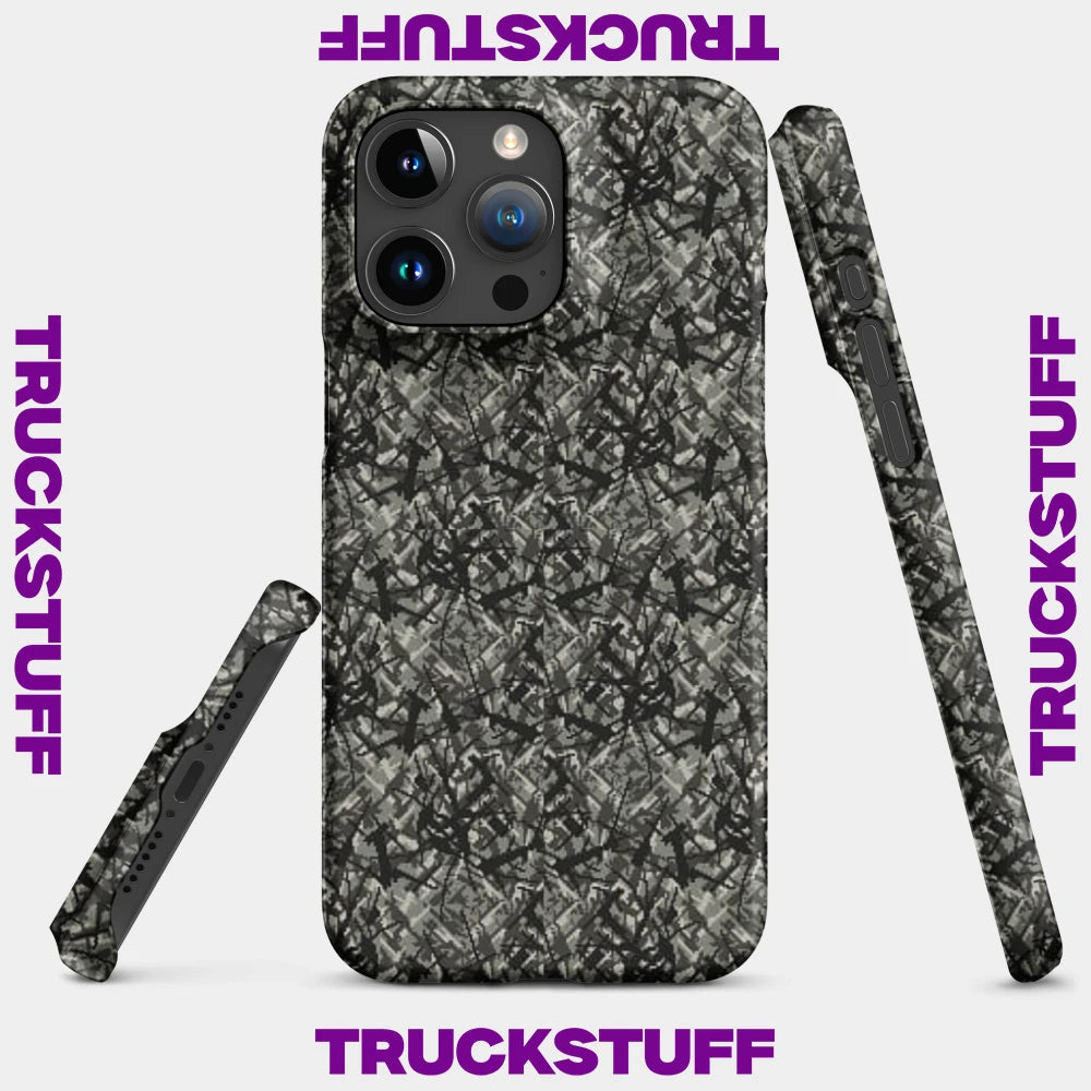 "Danish Pluche" iPhone Case Grey