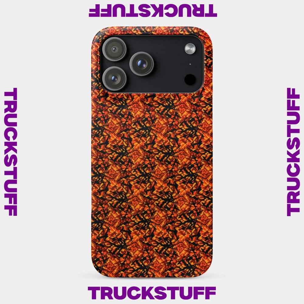 "Danish Pluche" iPhone Case Orange