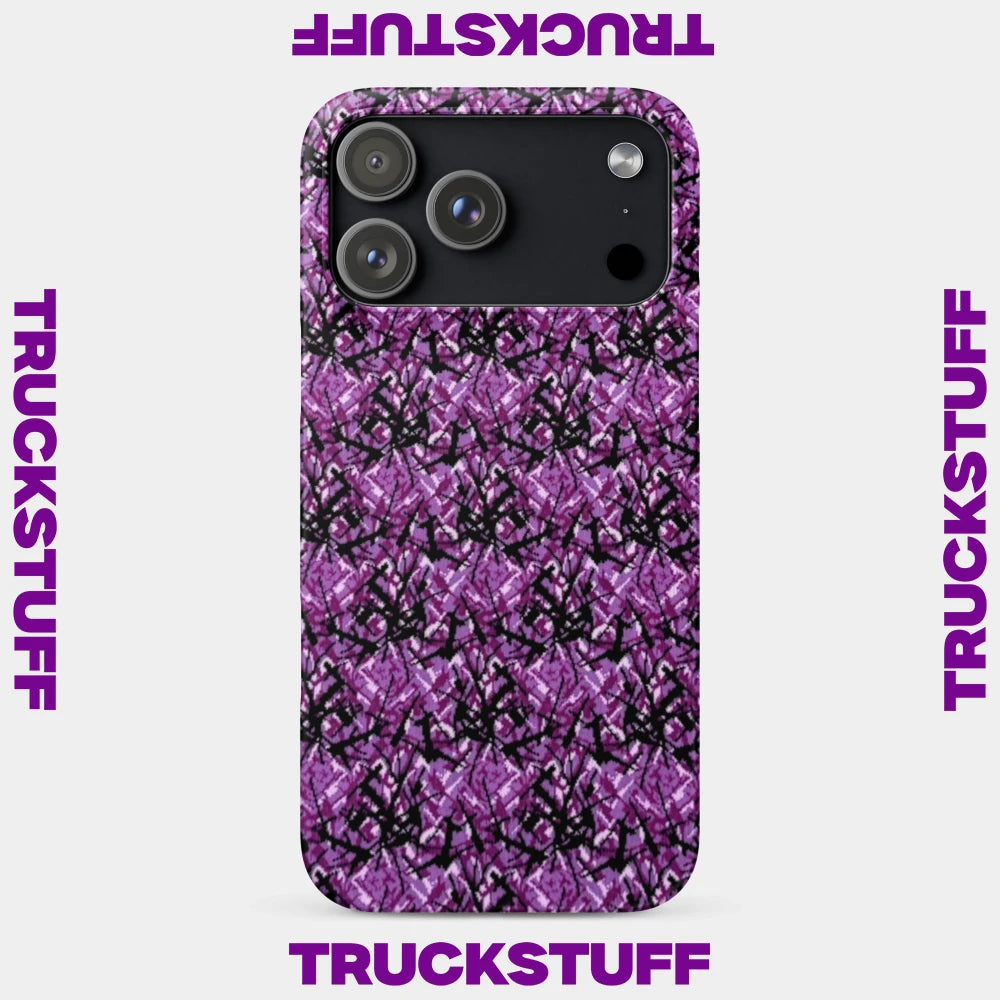 "Danish Pluche" iPhone Case Purple