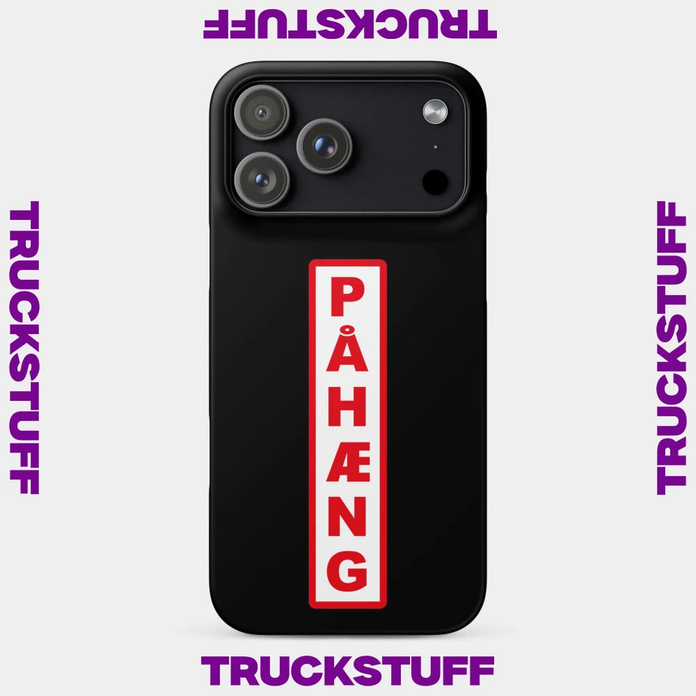 "Påhæng" iPhone Case