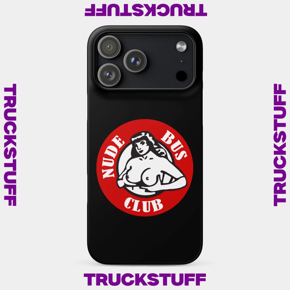 "Nude Bus Club" iPhone Case