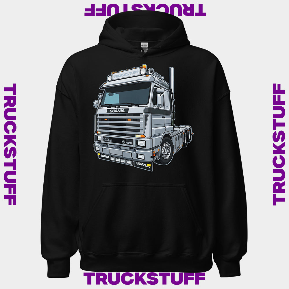 Hoodie "Södertälje Airlines 143M 420"