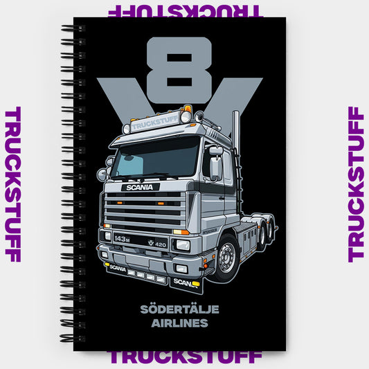 Notebook "Södertälje Airlines 143M 420"