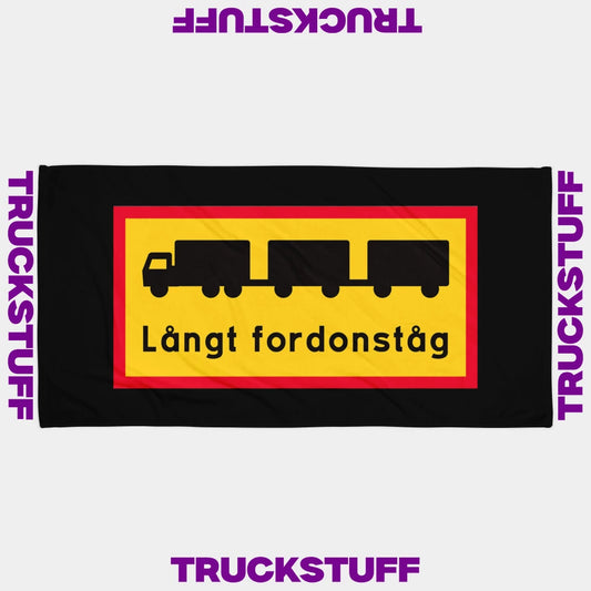"Långt Fordonståg" Towel
