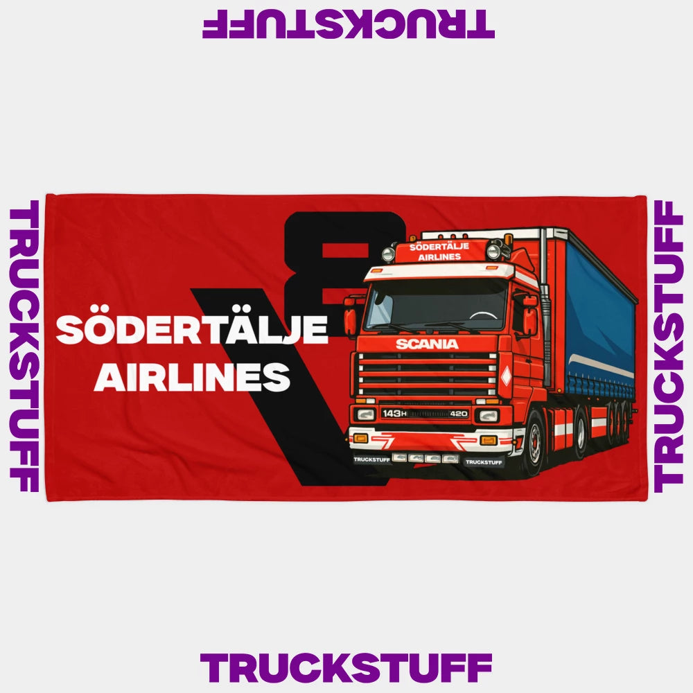 "Södertälje Airlines 143H" Towel