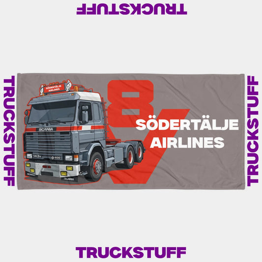 "Södertälje Airlines 143H 400" Towel