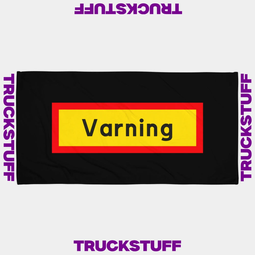 Towel "Varning"