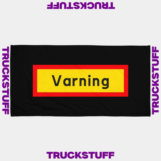 Towel "Varning"