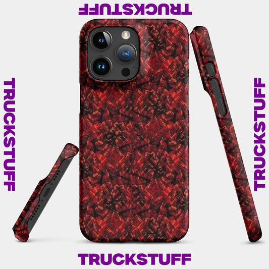 "Danish Pluche" iPhone Case Red