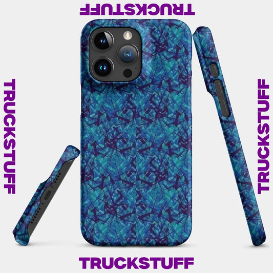 "Danish Pluche" iPhone Case Blue
