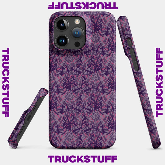 "Danish Pluche" iPhone Case Purple