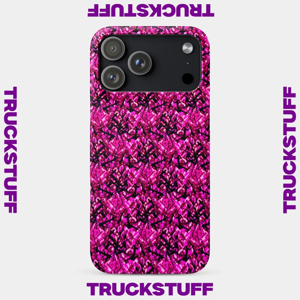 "Danish Pluche" iPhone Case Pink