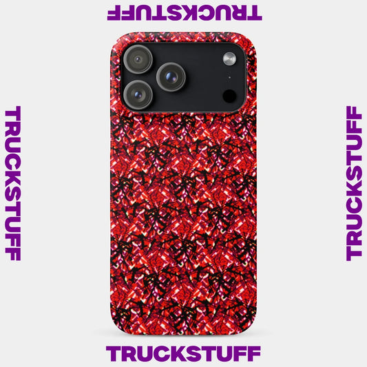 "Danish Pluche" iPhone Case Red