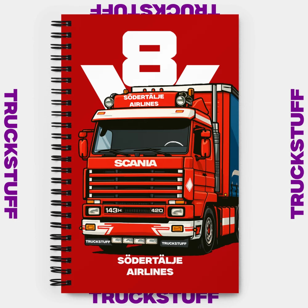 "Södertälje Airlines 143H" Notebook