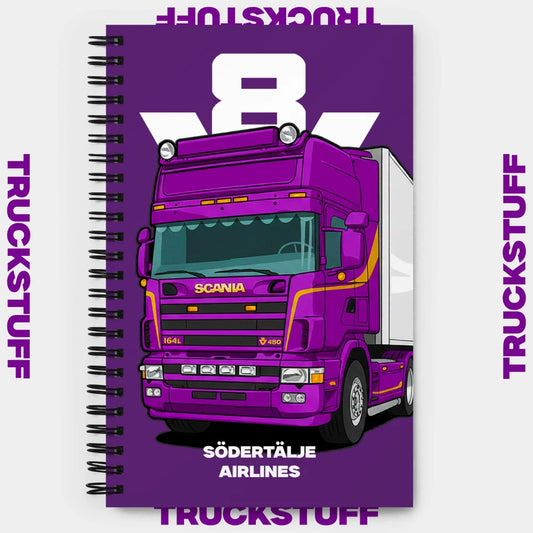 "Södertälje Airlines 164L" Notebook