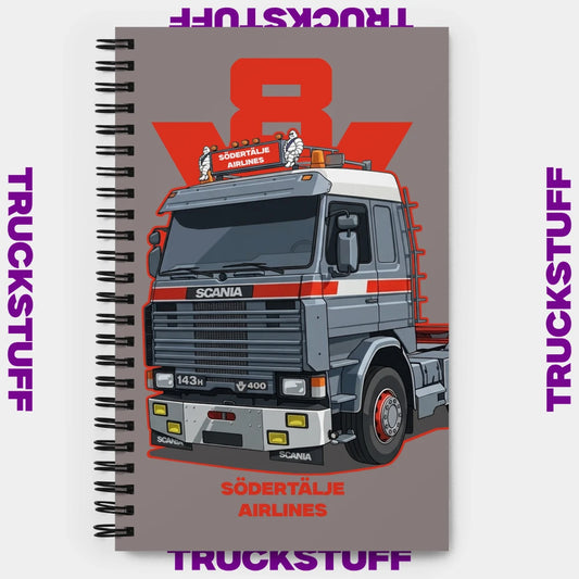 "Södertälje Airlines 143H 400" Notebook