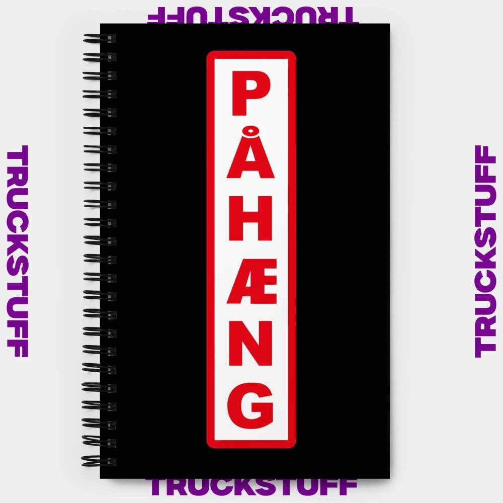"Påhæng" Notebook