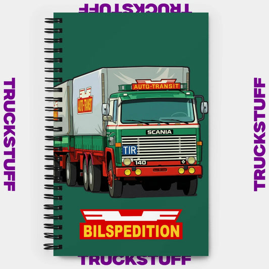 Notebook "Bilspedition"
