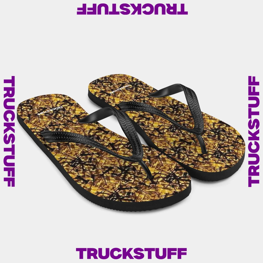 "Danish Pluche" Flip Flops