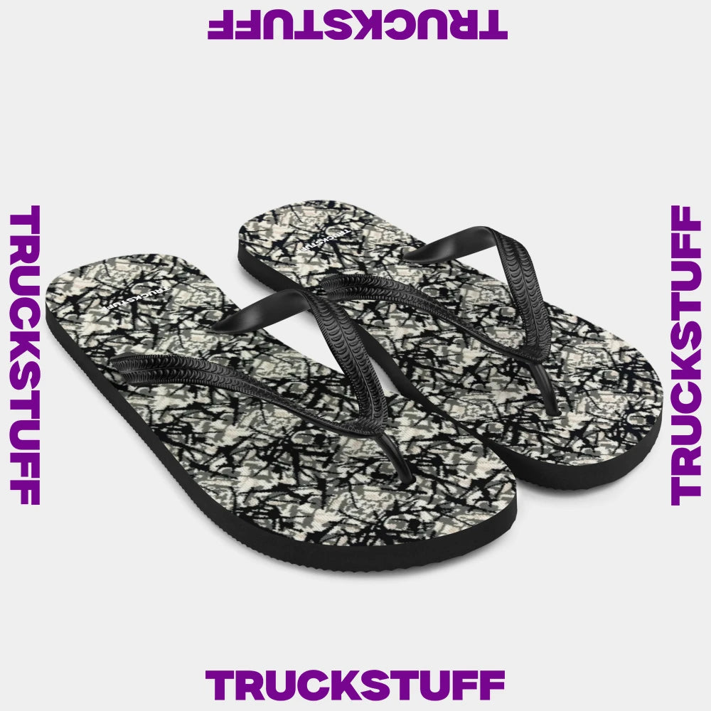 "Danish Pluche" Flip Flops