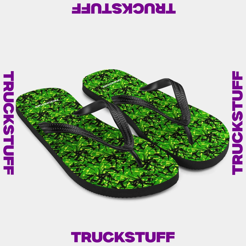 "Danish Pluche" Flip Flops